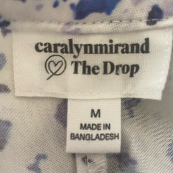 Caralyn MIRAND DROP FLORAL PRINT WITH RUFFLE WRAP MIDI DRESS TIE WAIST EUC SZ M - Picture 8 of 11